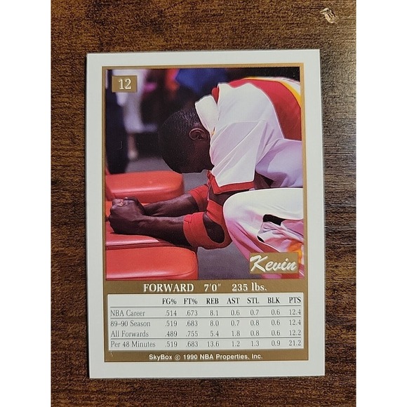 Kevin Willis 1990-1991 Skybox #12 - Atlanta Hawks - NBA - Picture 2 of 2